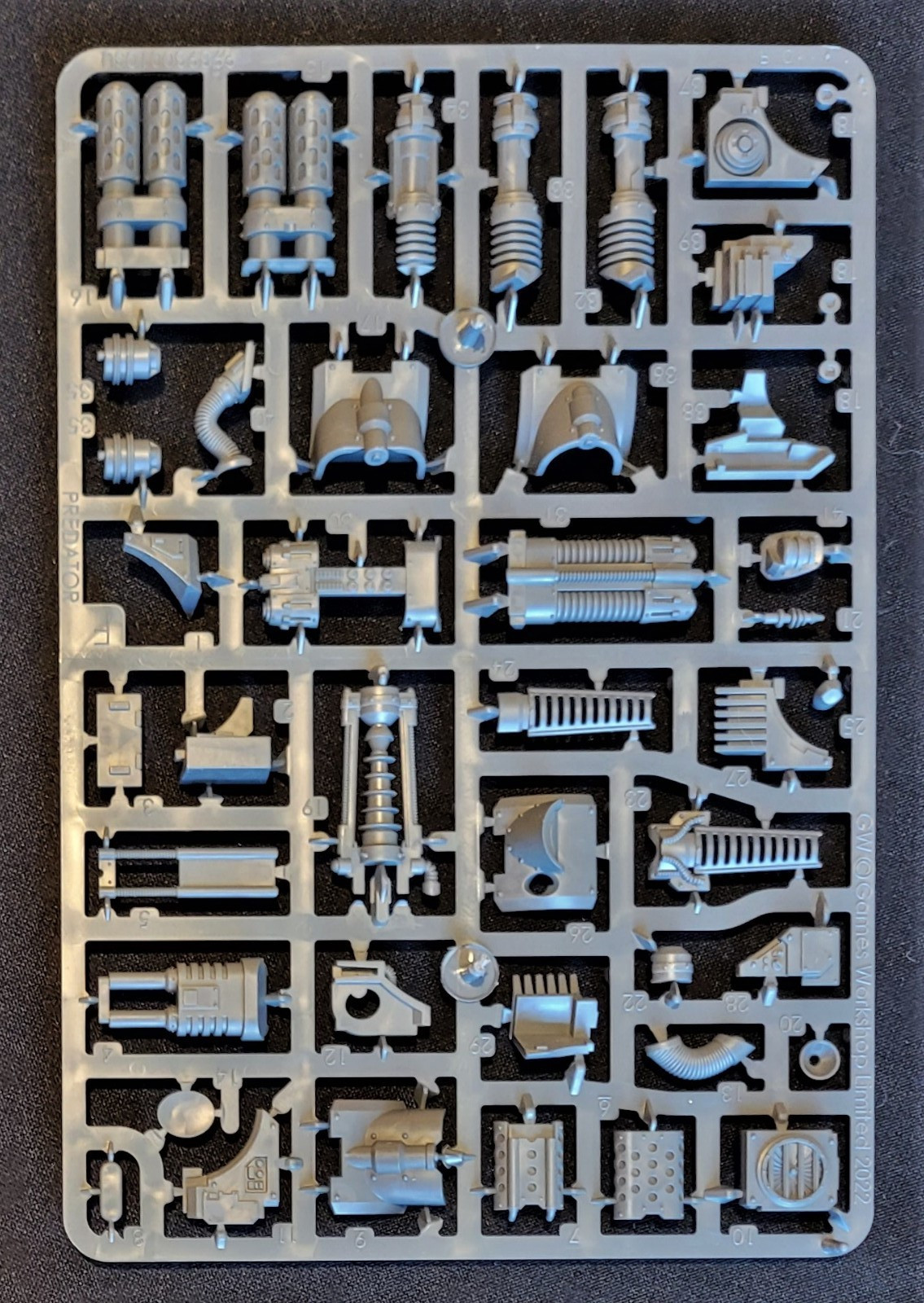 Turret Weapons Deimos Predator SUPPORT Tank Warhammer Space Marines Horus Heresy