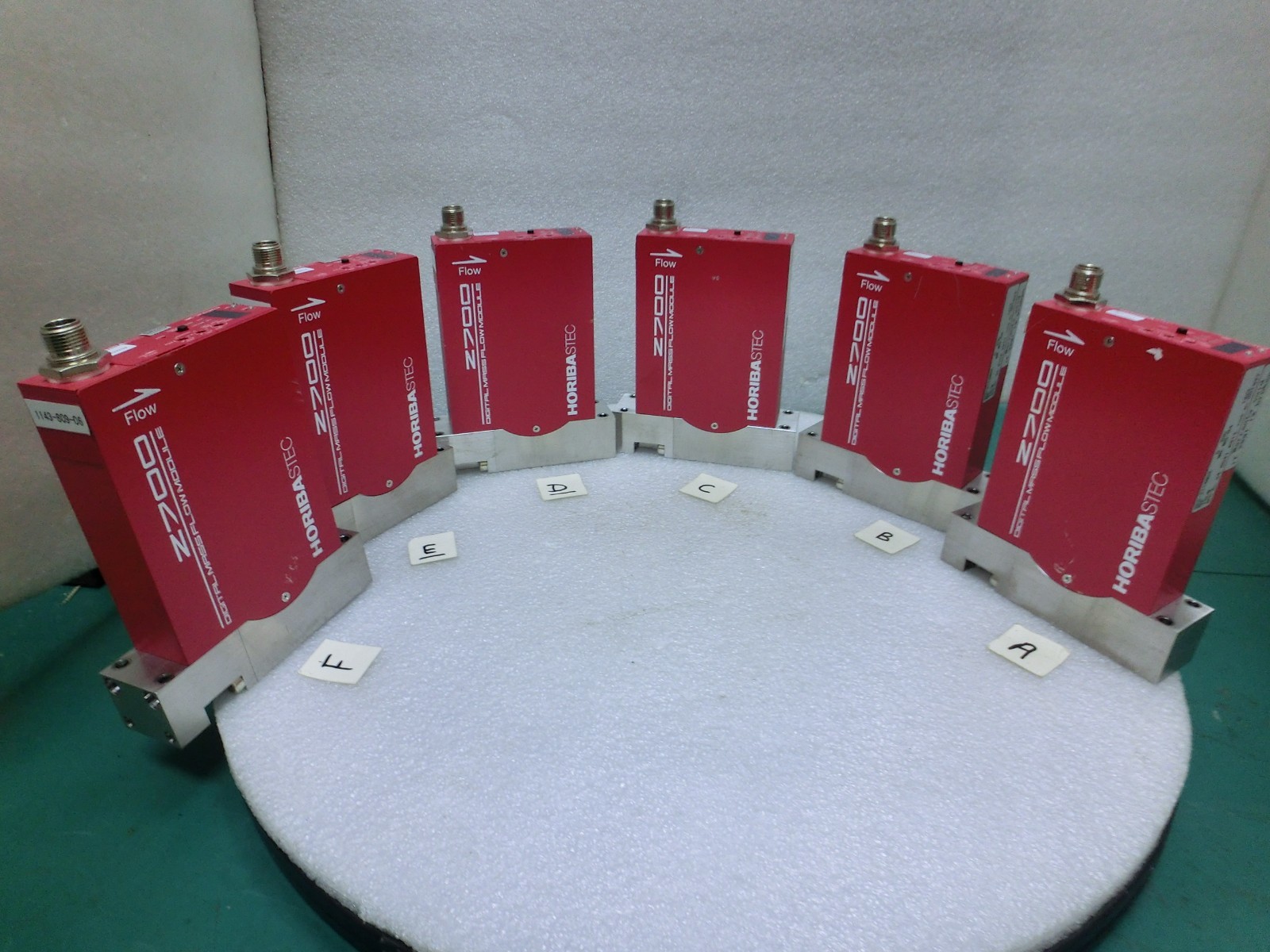 HoribaSTEC SEC-Z714MGX Mass Flow Controller,H2 1SLM,MG-04,001622,Used,Jp~A037