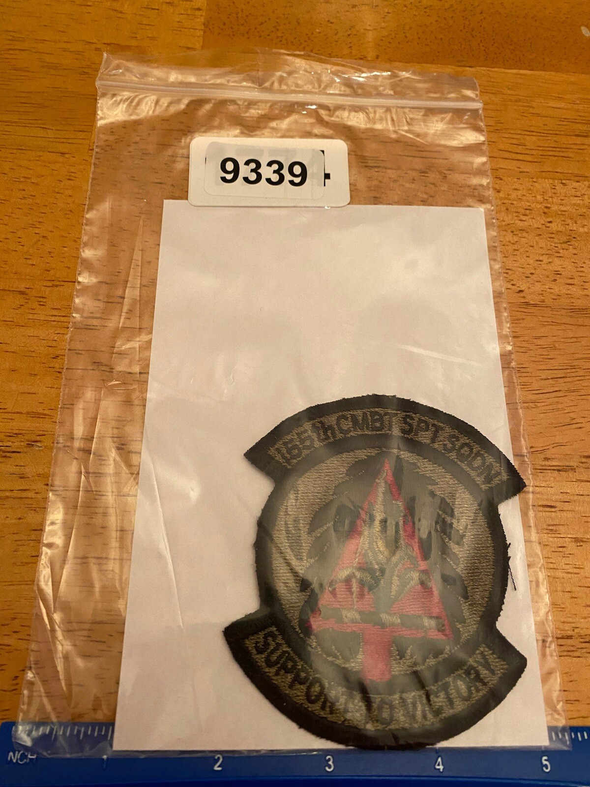 US AIR FORCE 155TH COMBAT SUPPORT SQUADRON PATCH SQ USAF INV9339
