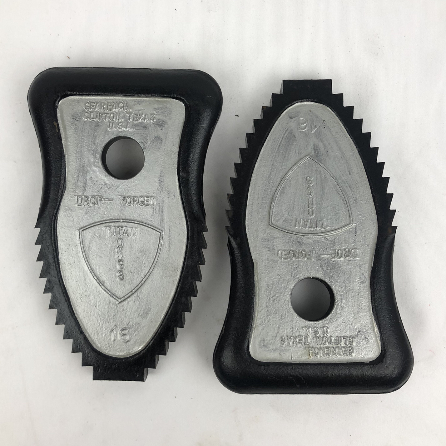 Titan C161 Gearench Sz. 16 Replacement Jaws For C16-P CHAIN TONGCODE A - No Box