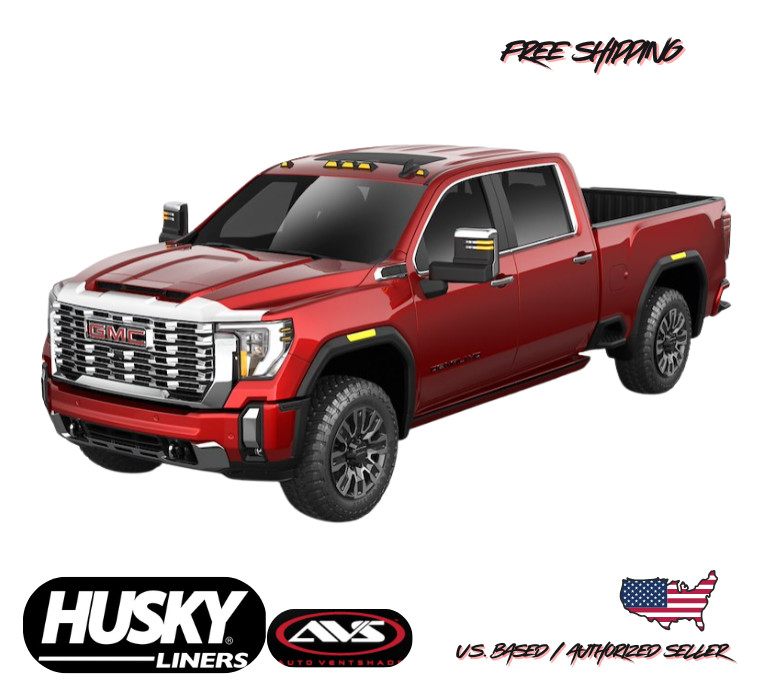 2019-2023 Ram 1500- New Models Aeroskin Low Profile Hood Shield Protector Husky