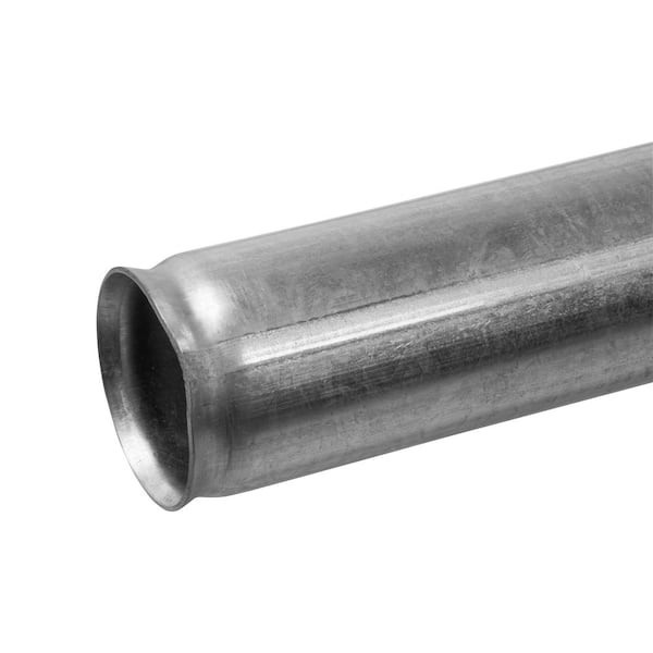 1-5/8" Dia x 5.5 ft. 16-Gauge Galvanized Steel Chain Link Fence Swaged Line Post