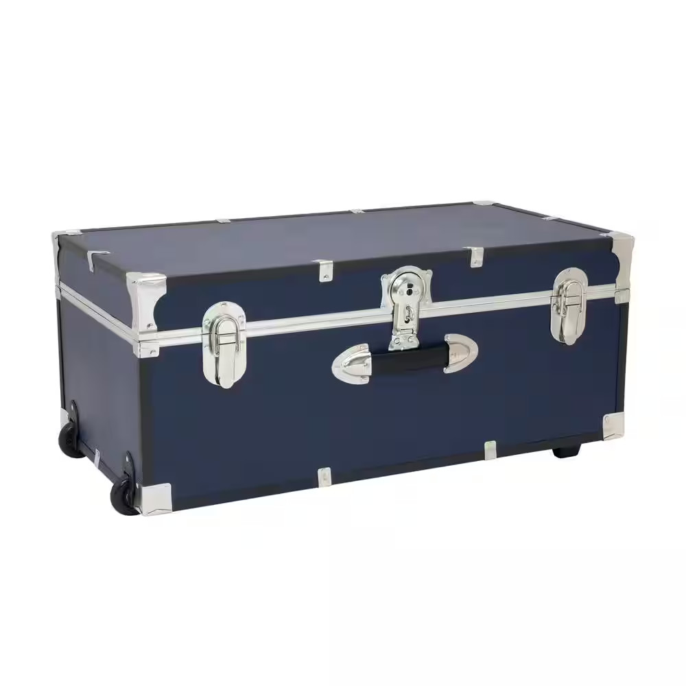 Seward Explorer 30 In. Trunk with Wheels & Lock, Blue