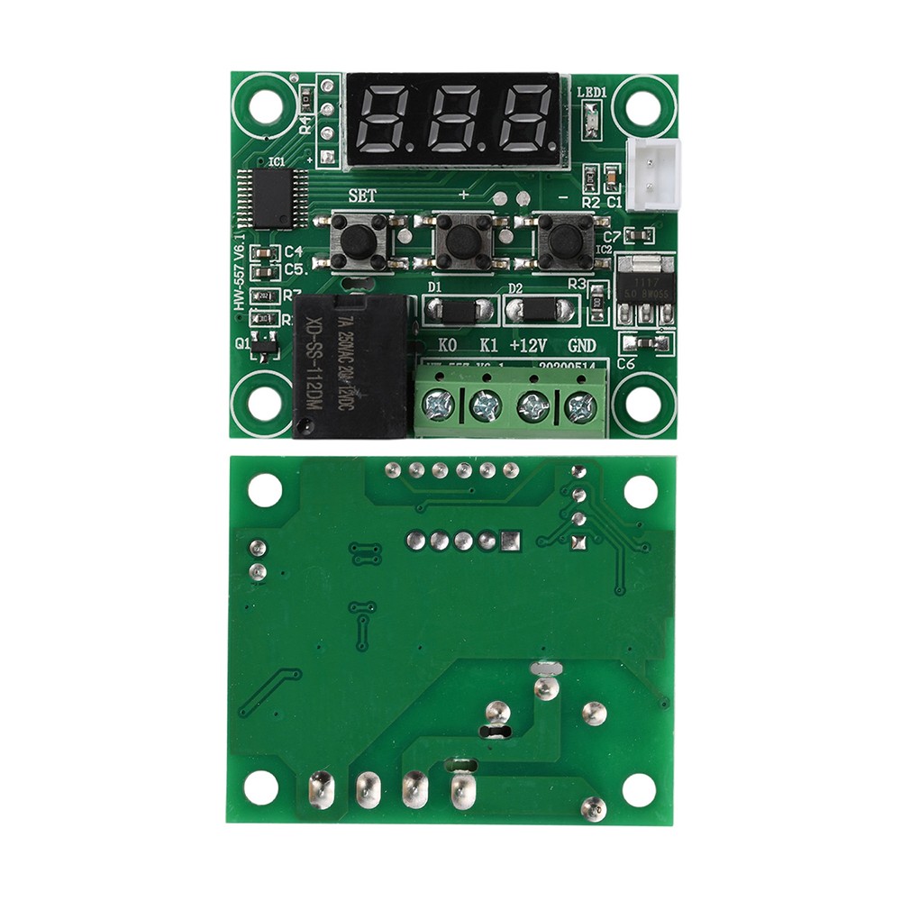 -50-110°C Red W1209 Digital thermostat Temperature Control Switch 12V + Sensor