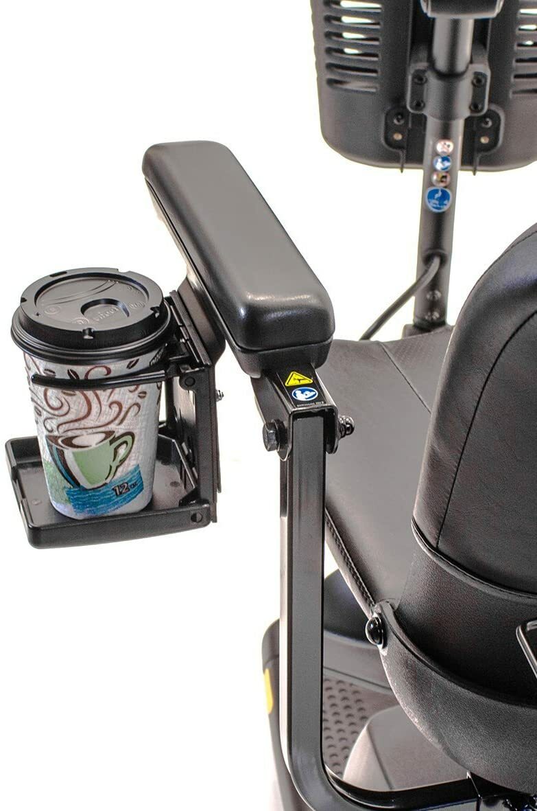 Cup Holder for Pride Mobility Scooters With Molded Seats (C Style)