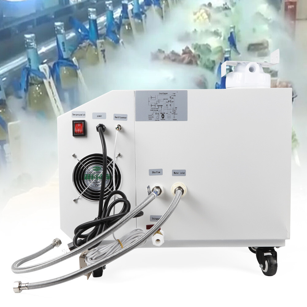 Industrial Greenhouse Mushroom Growing Ultrasonic Humidifier 300W Mist Maker