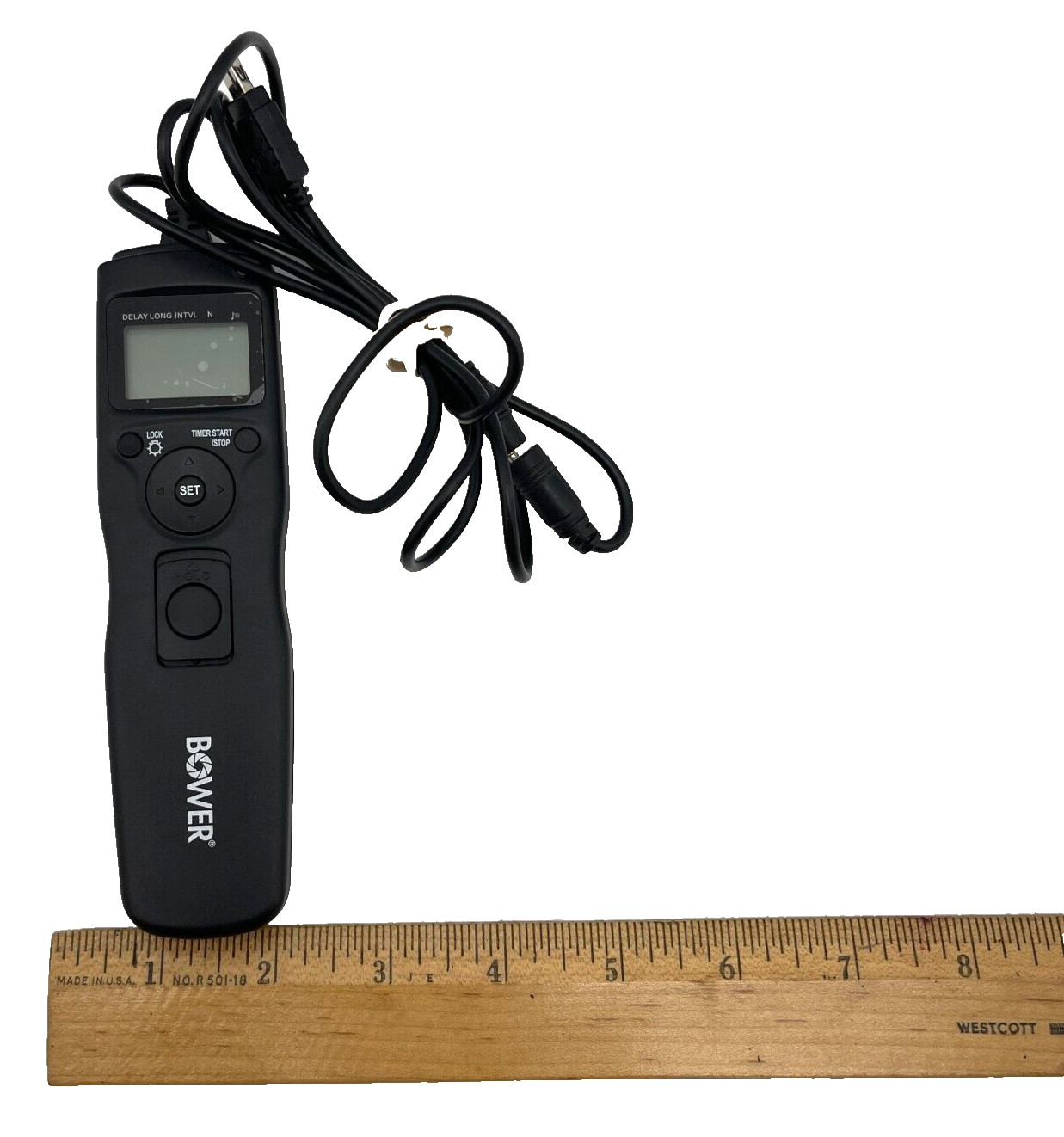 Bower Timer remote Switch RCLN3R Works w/ Nikon D90/D5000/D7000/D3100