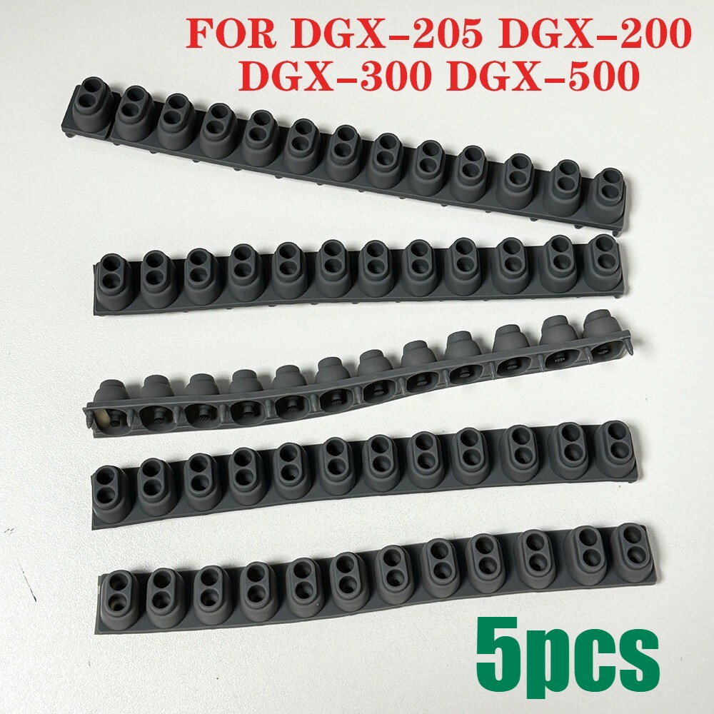 5pcs Conductive Rubber Contact Strip For Yamaha DGX-205 DGX-200 DGX-300 DGX-500