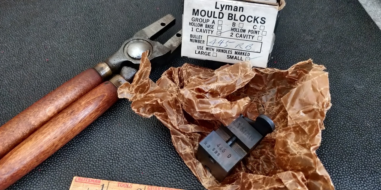Lyman Ideal 445 RB Single Cavity Bullet Mold .445 Round Ball