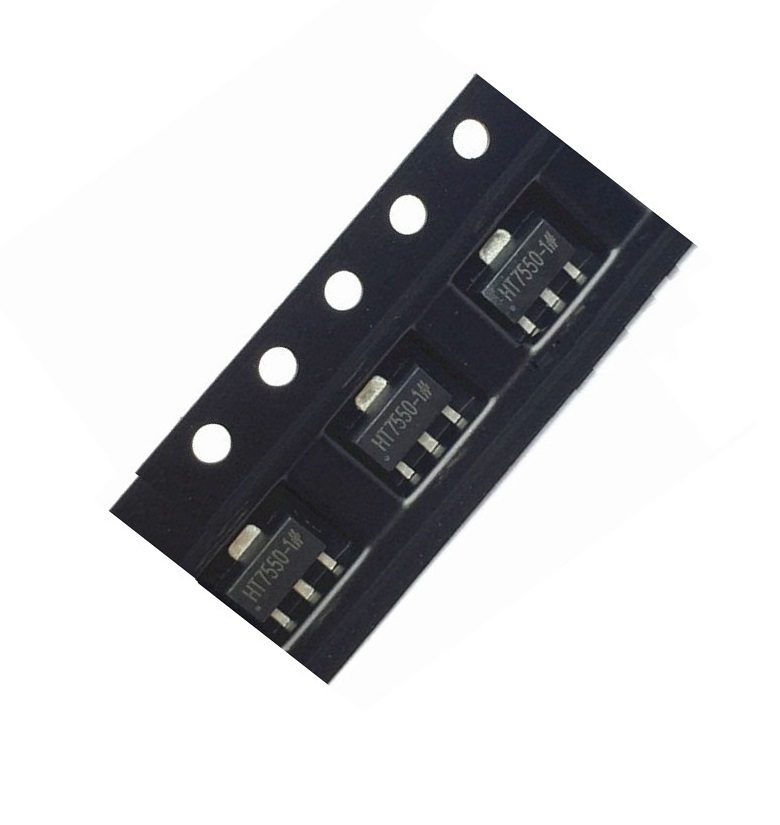 10PCS HT7550-1 0.1A 5V Low Dropout Voltage Regulator IC LDO SOT-89 NEW