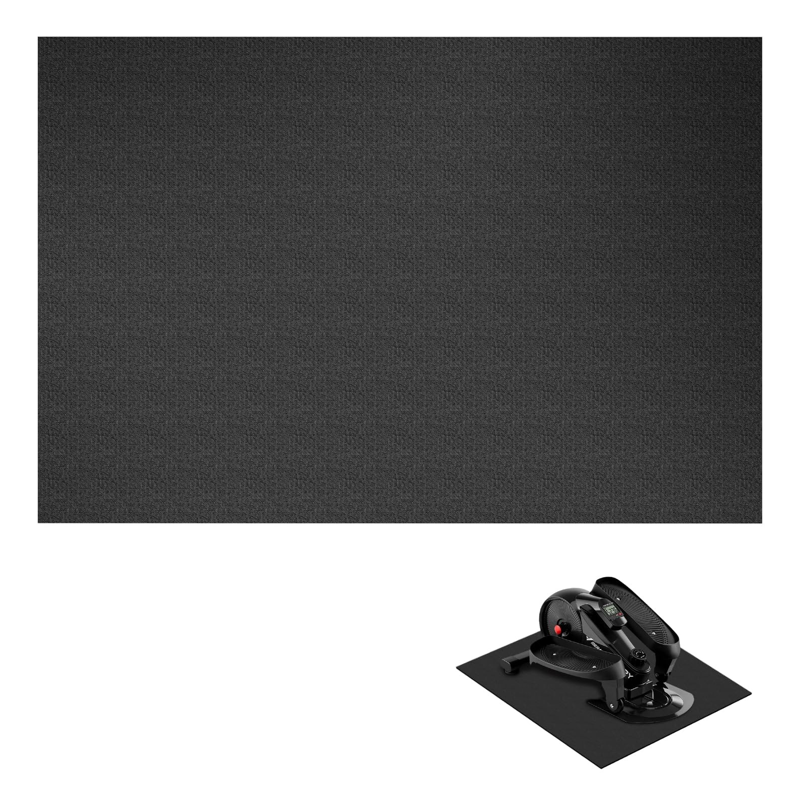 Elliptical Machine Non-Slip Mat, Apply to Under Desk Elliptical Peddler While...