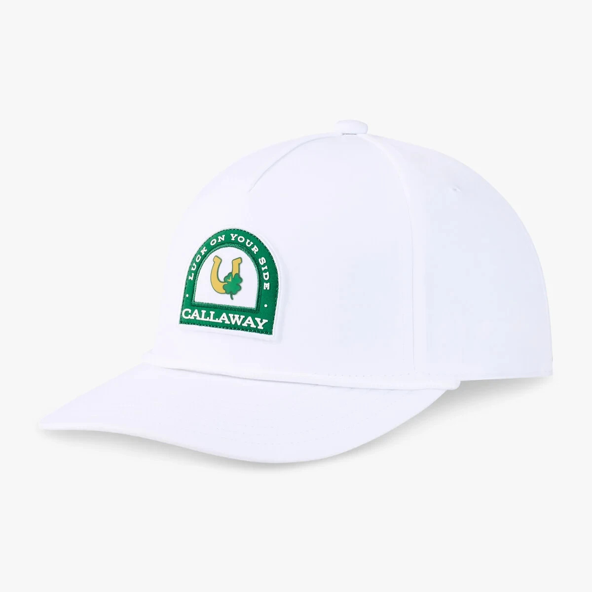 Callaway Performance Lucky Rope Snapback Golf Cap Hat NEW White
