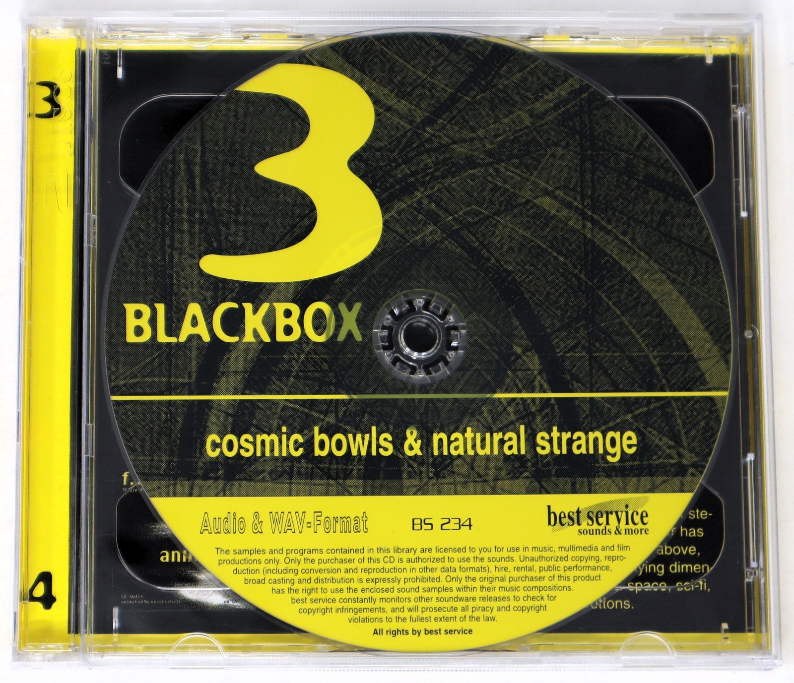Best Service Black Box Cosmic Gold Sample/Sound Library/Sampling 9 CD Box Set