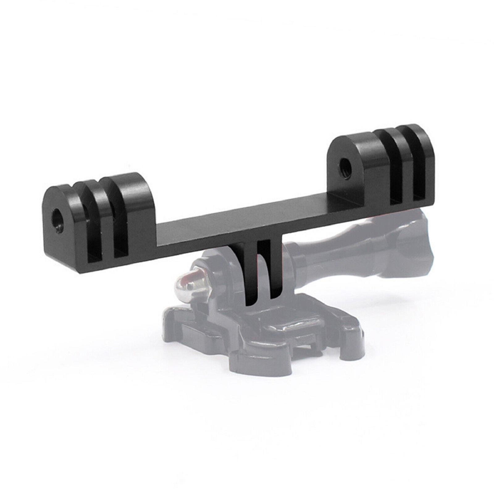 Dual Head Camera Flash Light Mount Bracket Bridge Extender Extension for GoPro