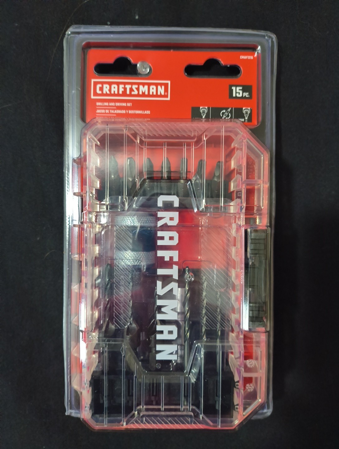 Craftsman Tools Drilling & Driving Set 15pc Great Christmas Gift! CMAF1215