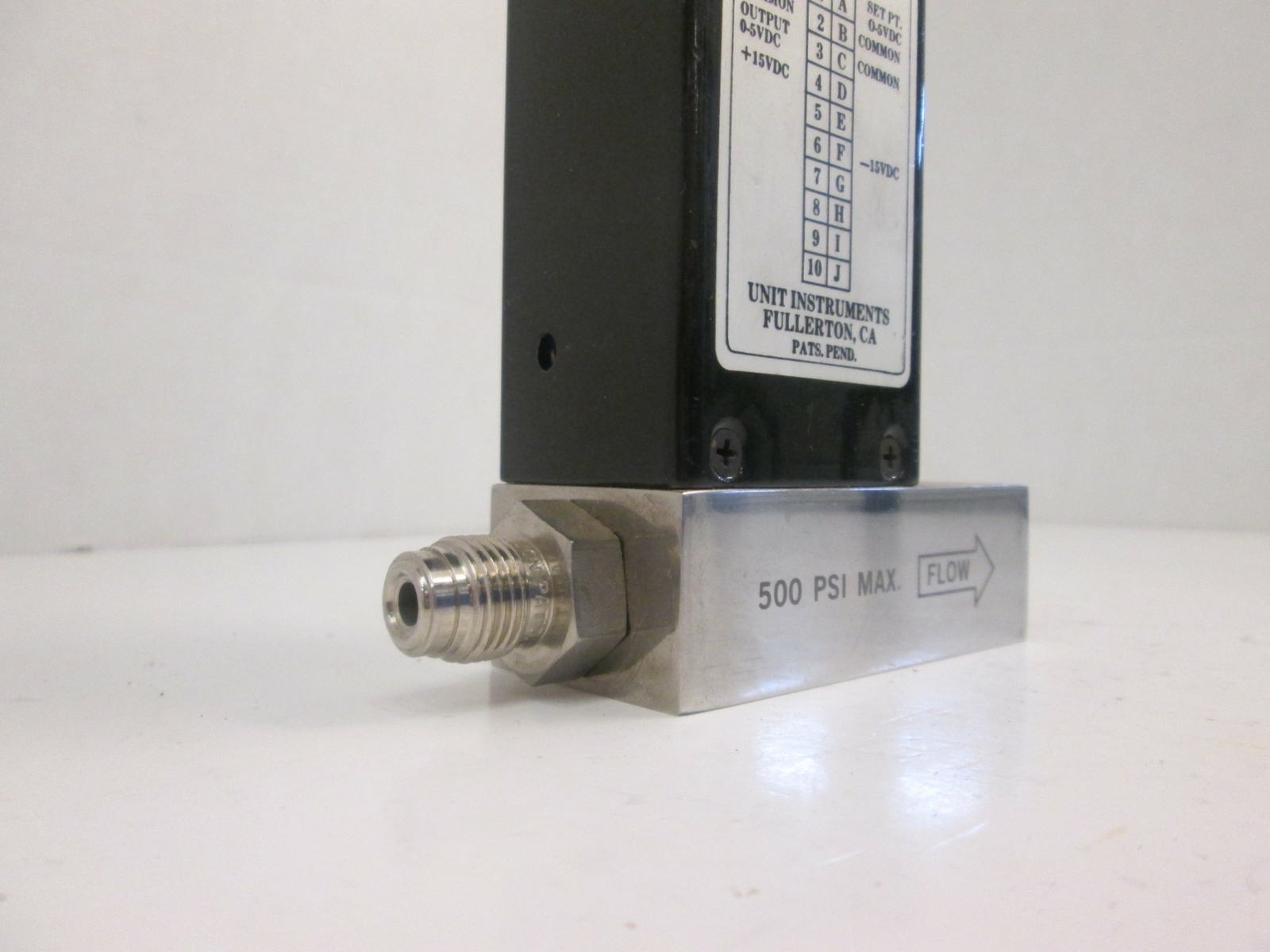 Unit UFM-1000, SIH4,150 SCCM