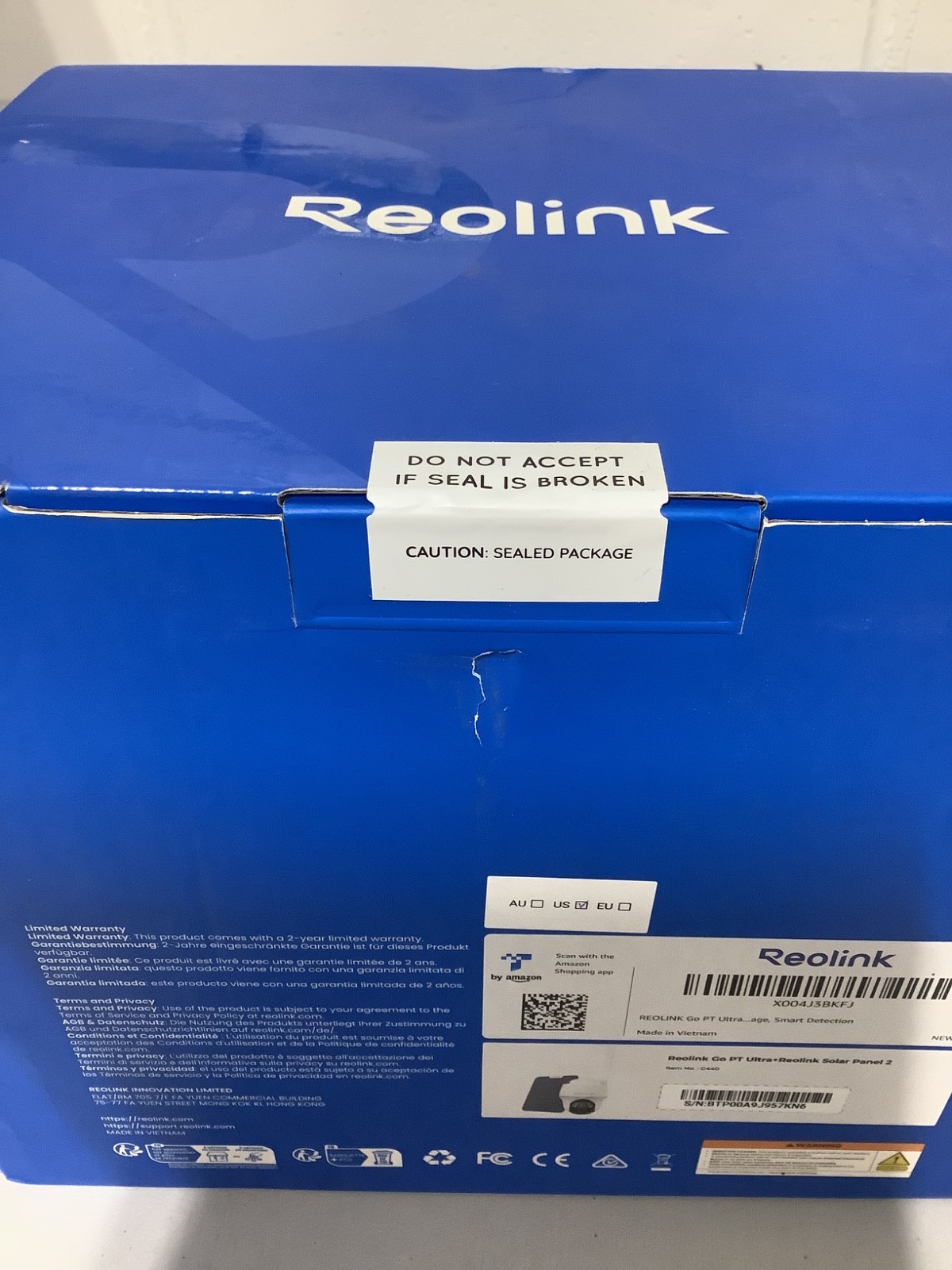Reolink Go PT Ultra + Solar Panel