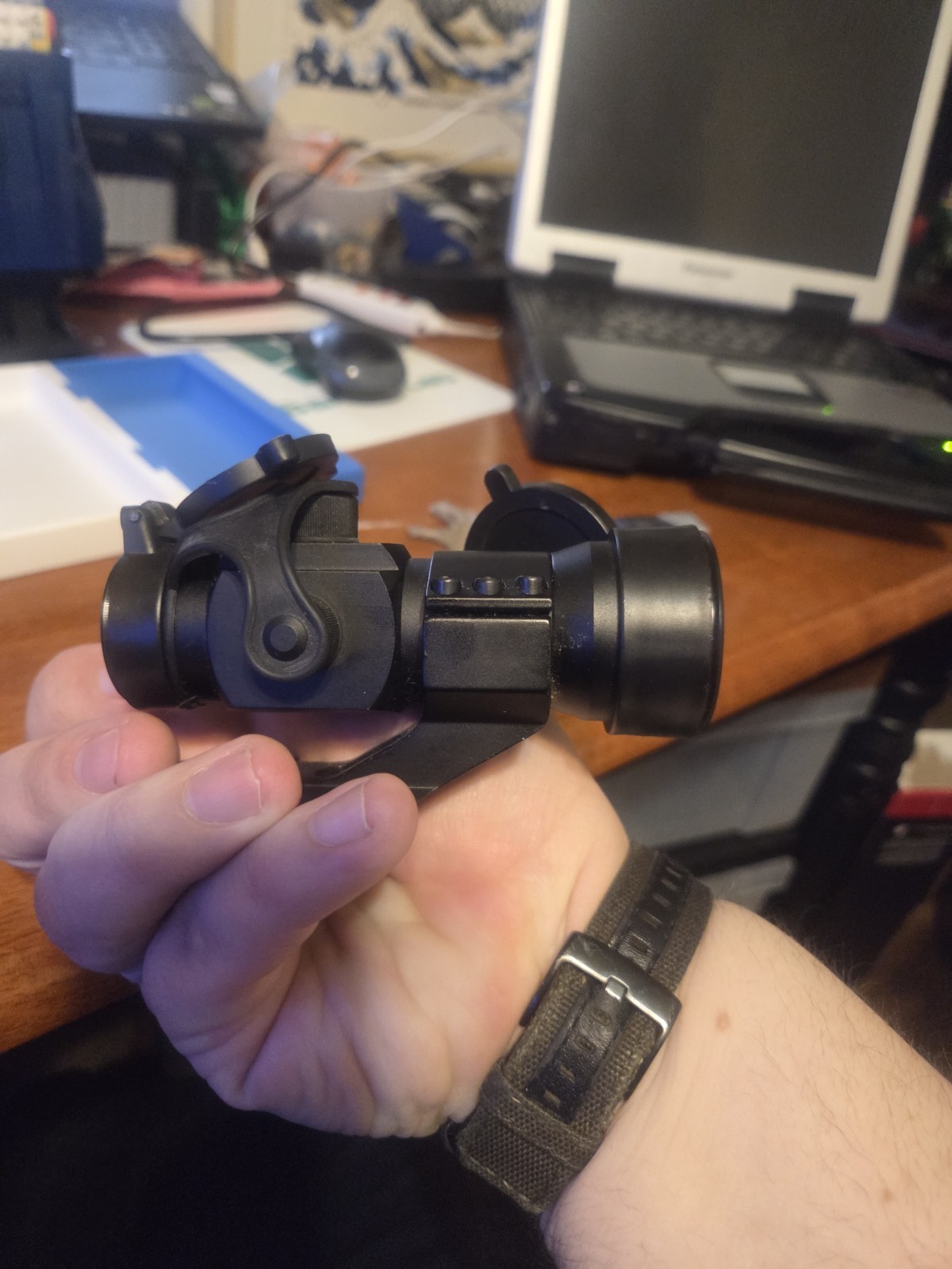 Optic Magnification System For Rifle