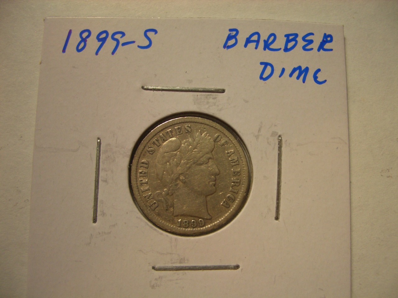 1899-S Barber Dime