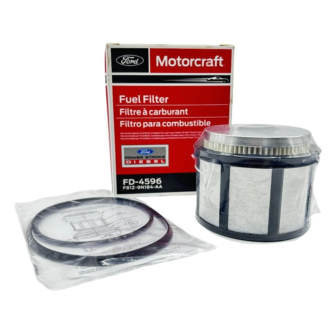 Motorcraft FD4596 Fuel Filter Fit Ford F250 F350 E350 E450 Excursion 99-03 7.3L