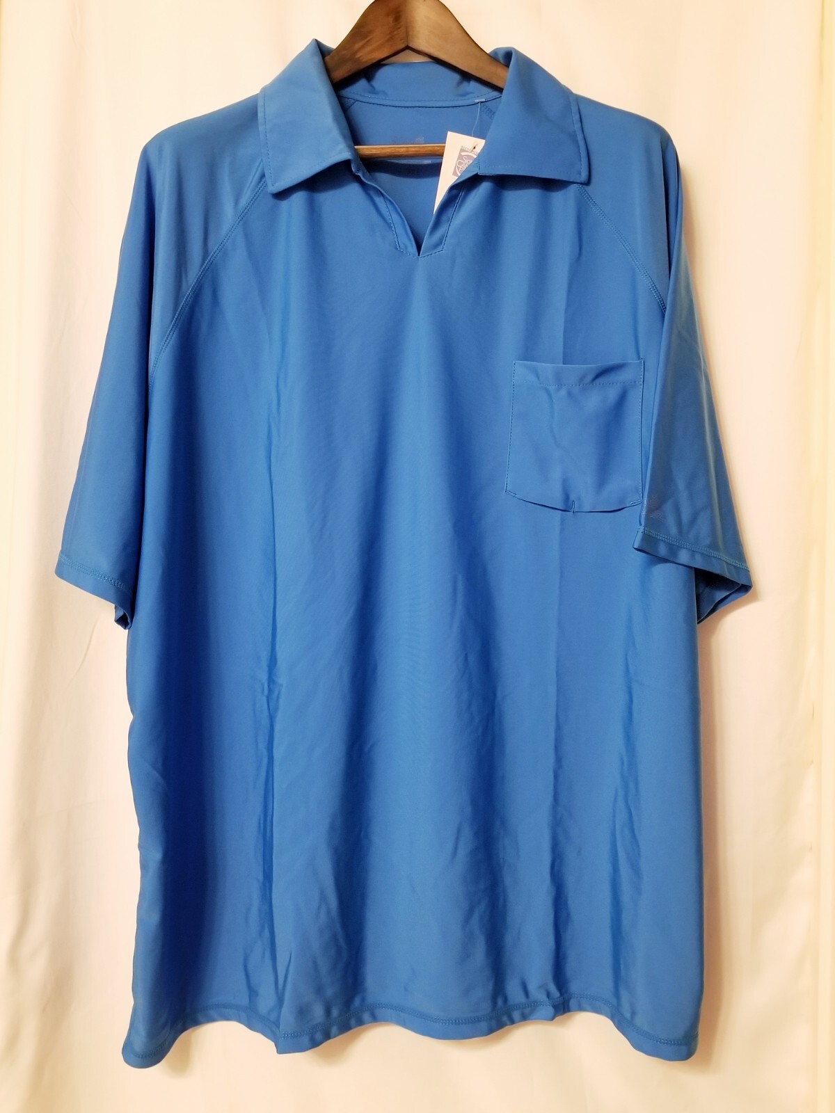 NWT UV Skinz Men's Size 3XL Certified UPF 50+ Sunwear Turquoise Nylon/Spandex