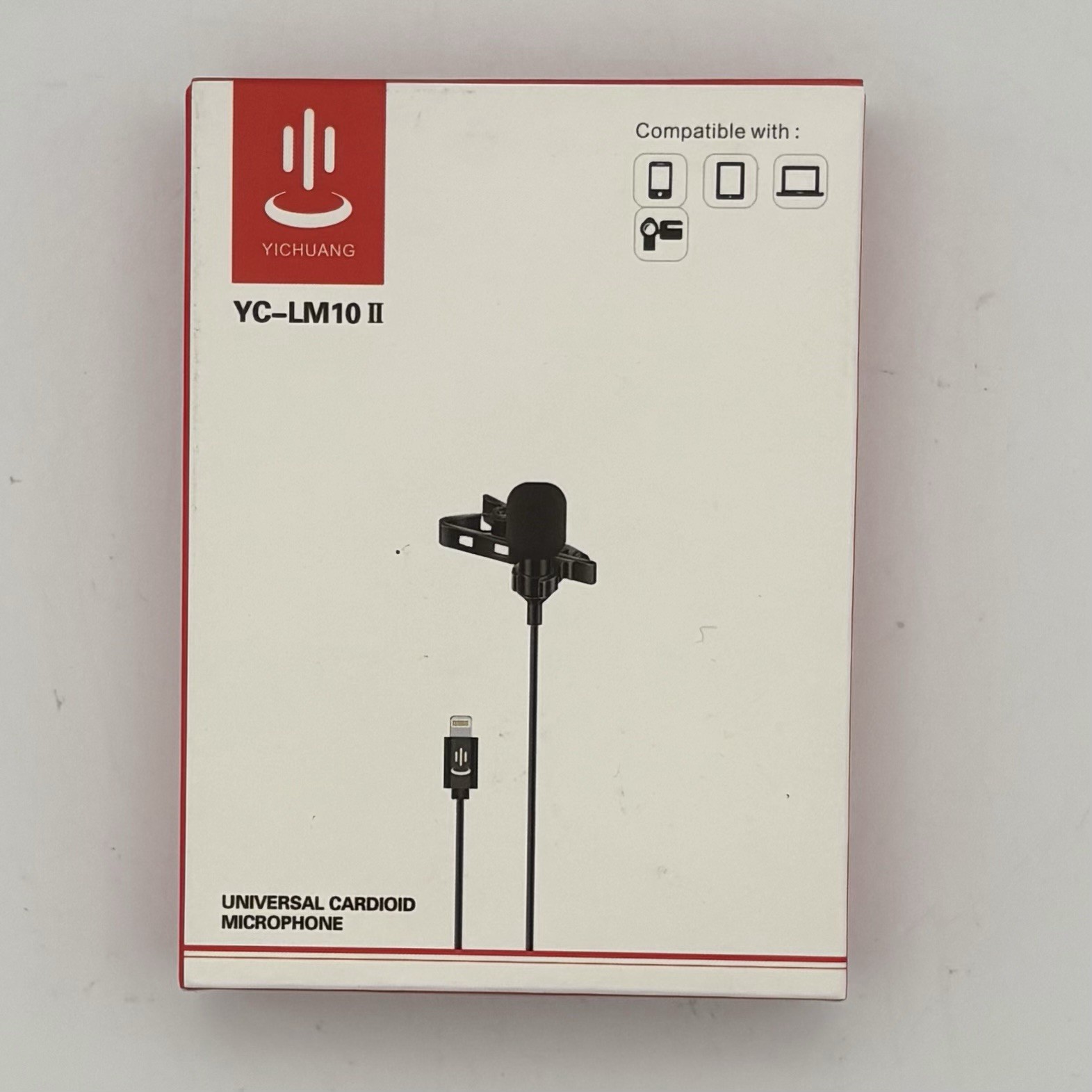 YICHUANG YC-LM10 Noise Reduction Microphone Condenser Collar Microphone / iPhone
