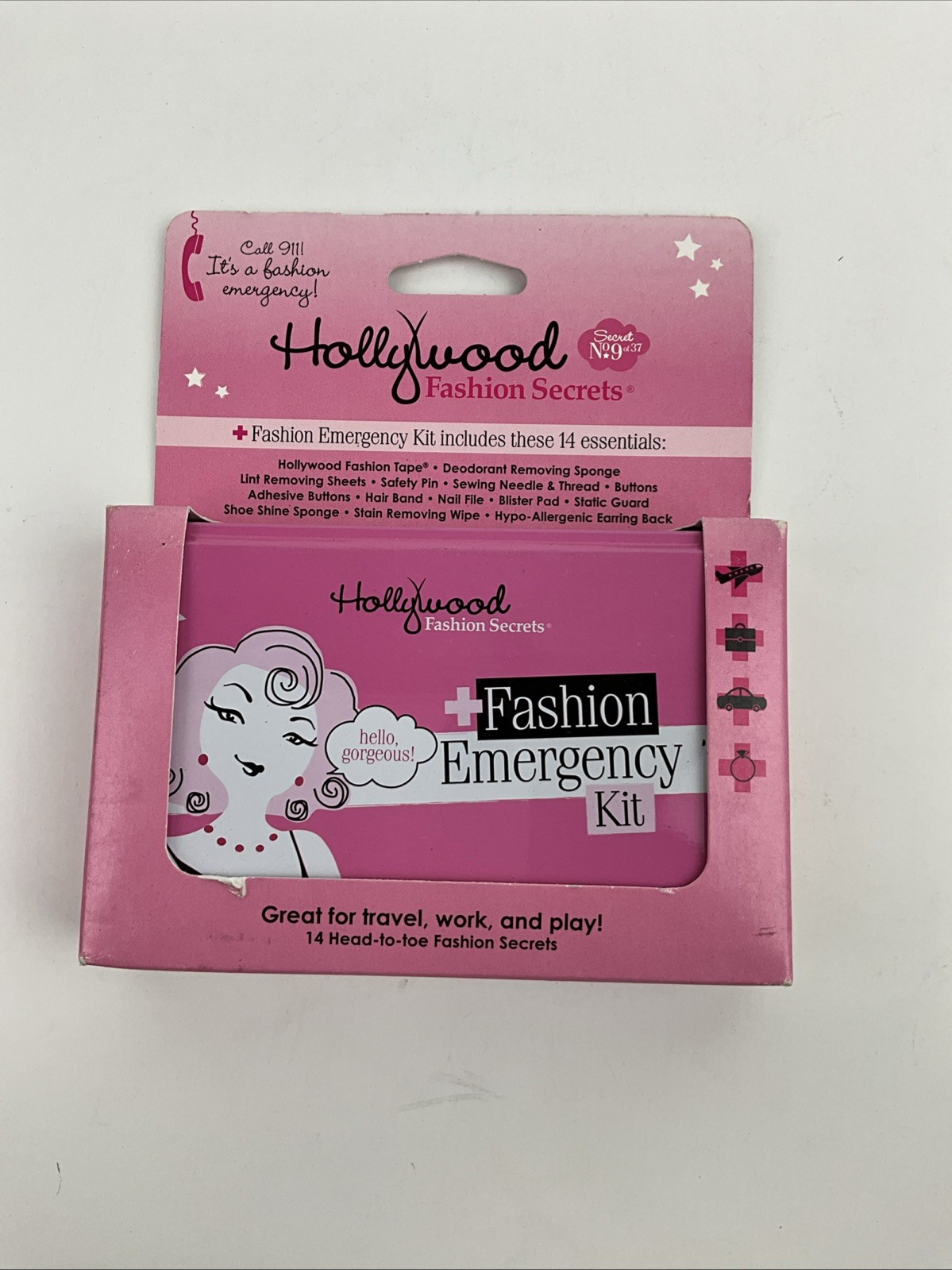 Bachelorette Gift Hollywood Fashion Secrets Emergency Kit Or Wedding Travel