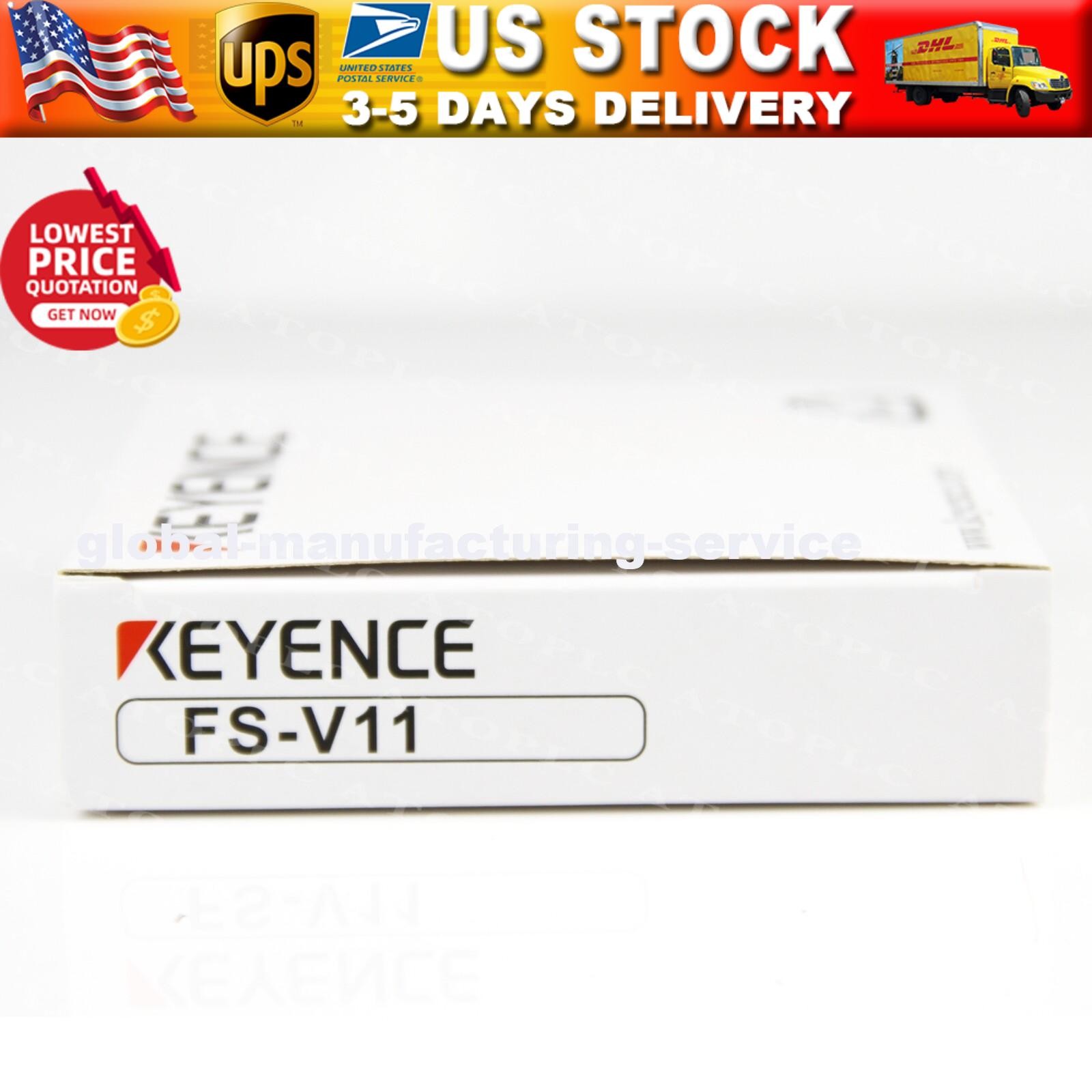Keyence Sensor Amplifier FS-V11 FSV11 New in Box Free Shipping