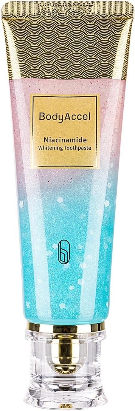 BodyAccel Niacinamide Whitening Toothpaste 3.5 oz Sealed
