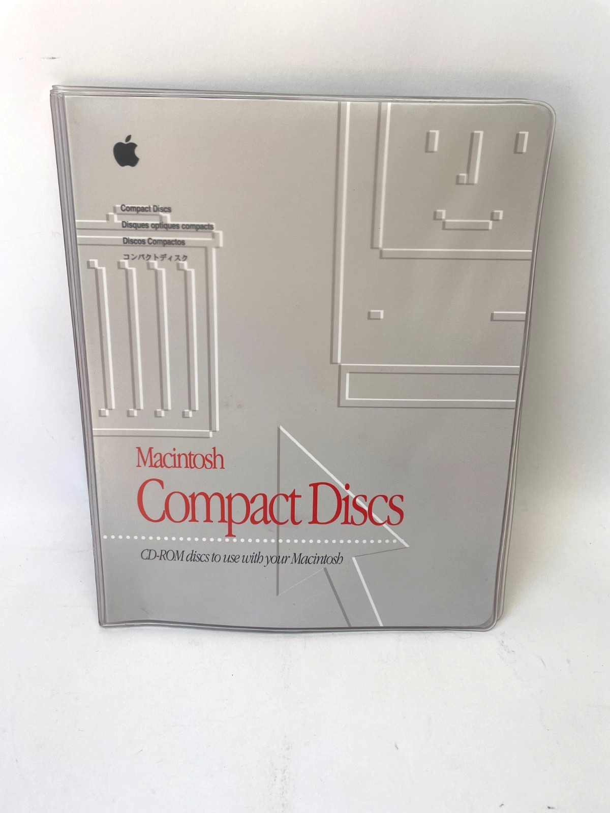Vintage Apple Macintosh Performa 6110 6115 CD Software Binder Set - System 7.5