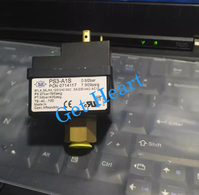 1pcs NEW ALCO PS3-A1S 0.5/2bar pressure switch controller FedEX or DHL or UPS