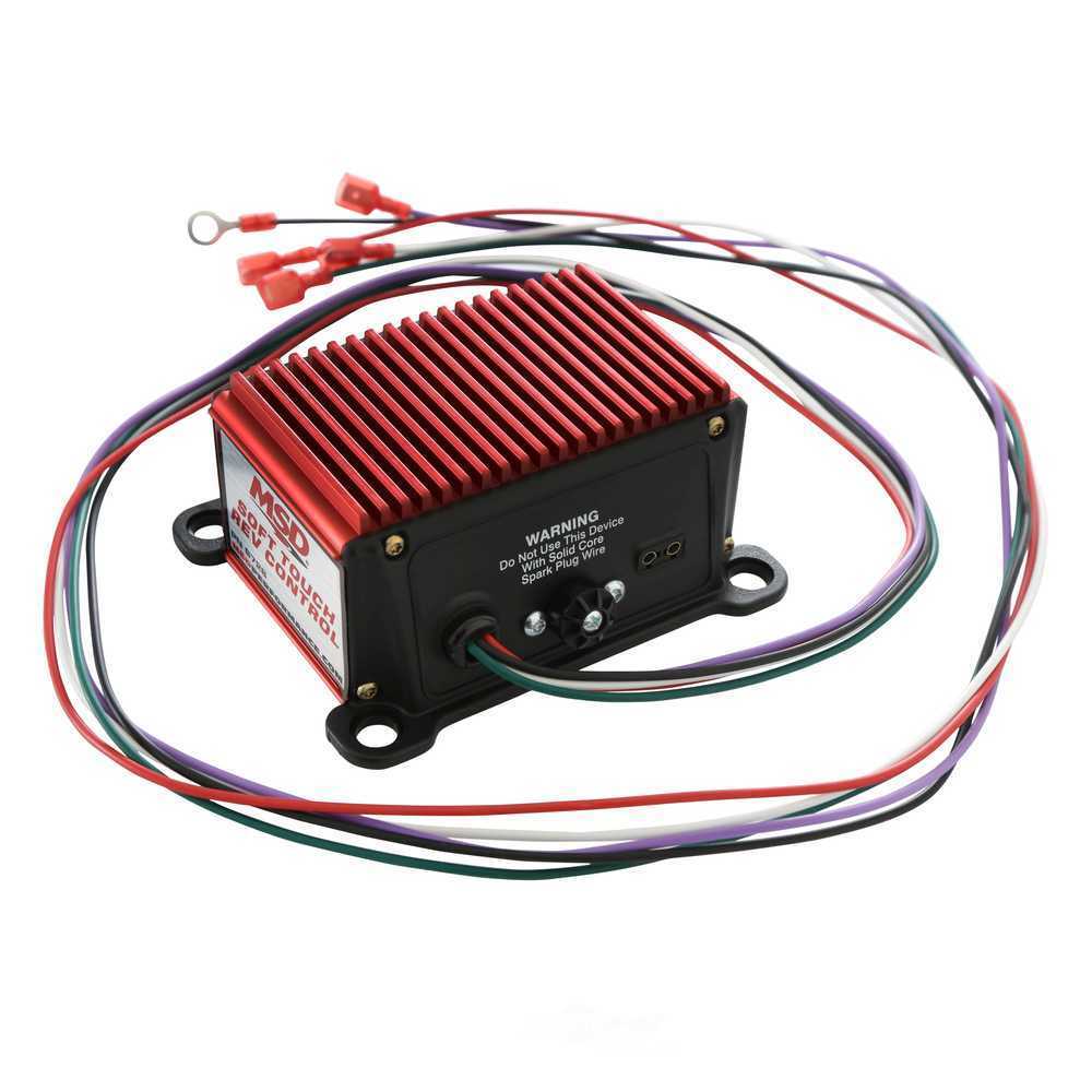 MSD 8728 Rev Limiter Soft Touch Ignition Uses Plug-In Modules Ea