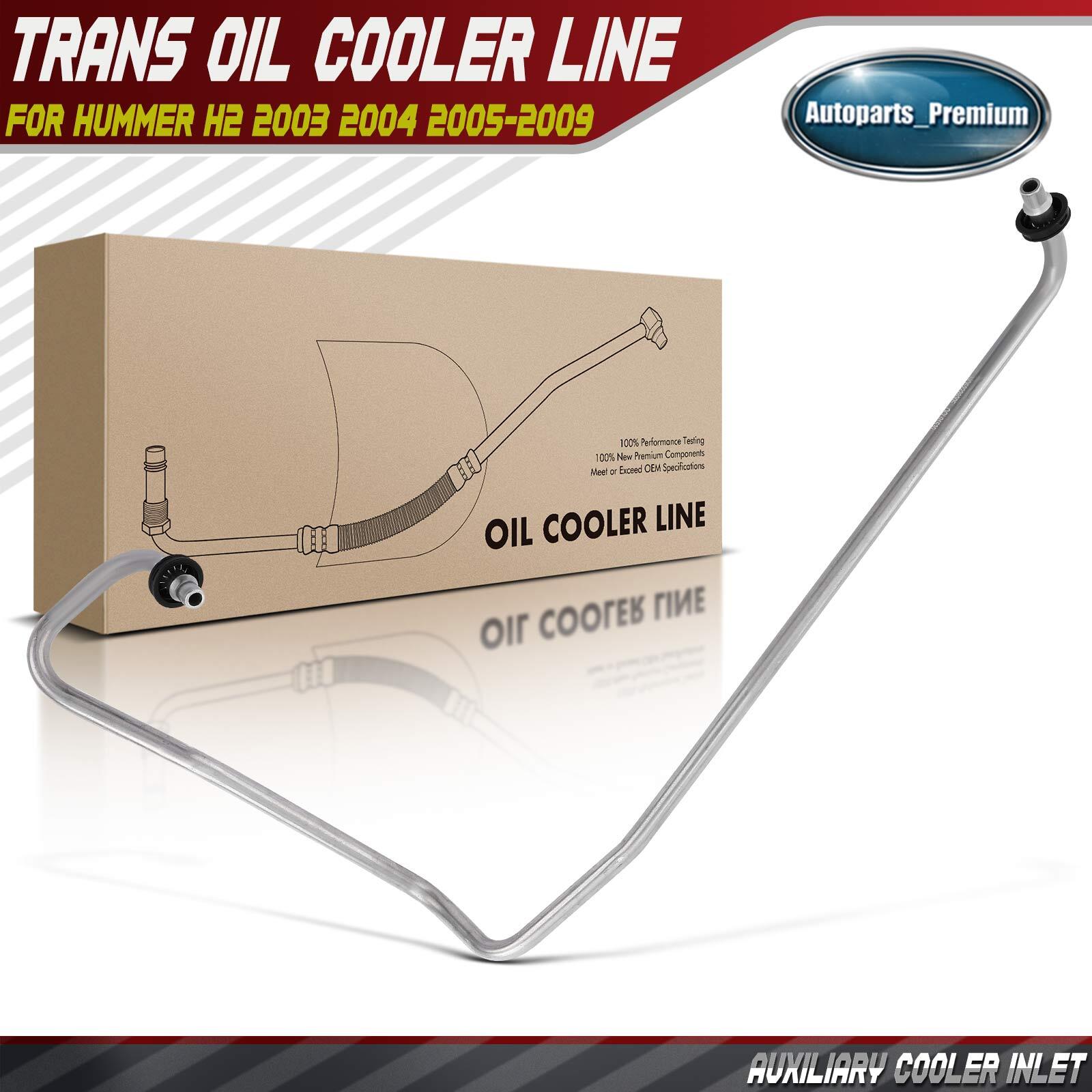Transmission Oil Cooler Line for Hummer H2 03-09 Auxiliary Cooler Inlet 15124485