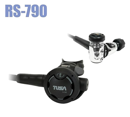 Tusa RS-790 Yoke Regulator Set Scuba Diving 1st 2nd Stage R-700 & S-90    RS790