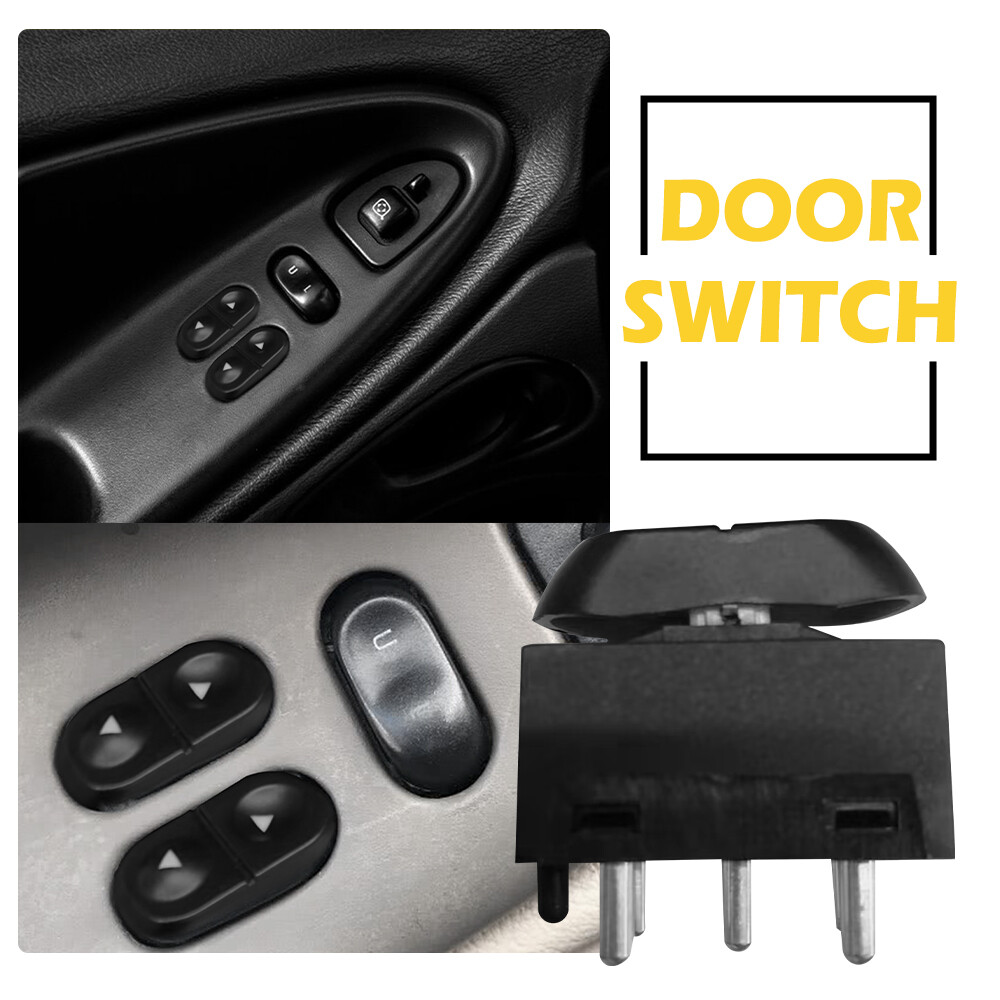 FOR 94-04 MUSTANG PASSENGER or DRIVER SIDE MASTER POWER WINDOW CONTROL SWITCH