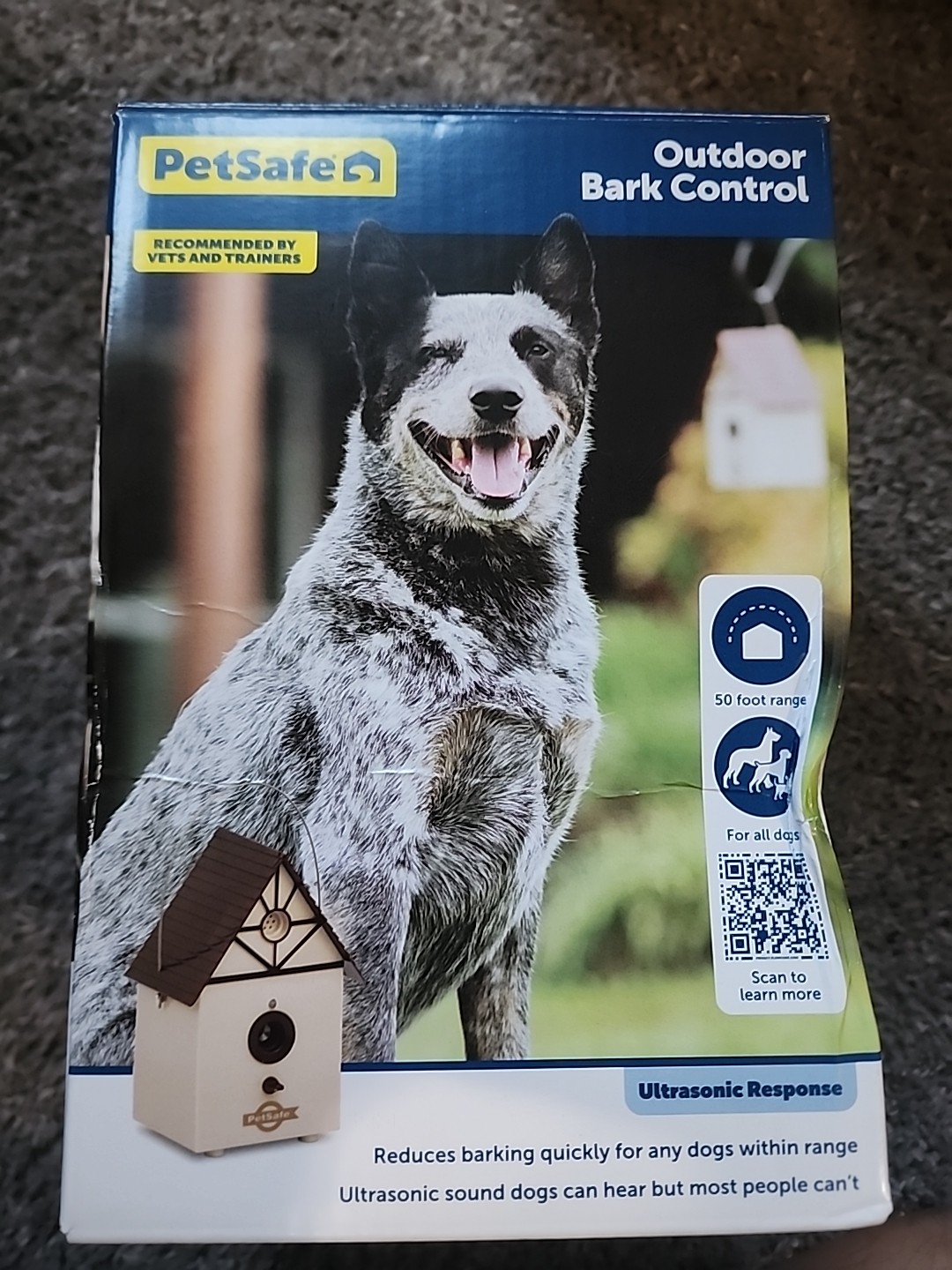 PetSafe Ultrasonic Outdoor Dog Bark Control Bird House - PBC00-11216
