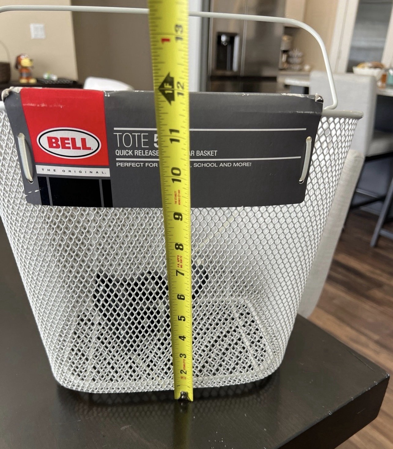bell white bicycle tote 500