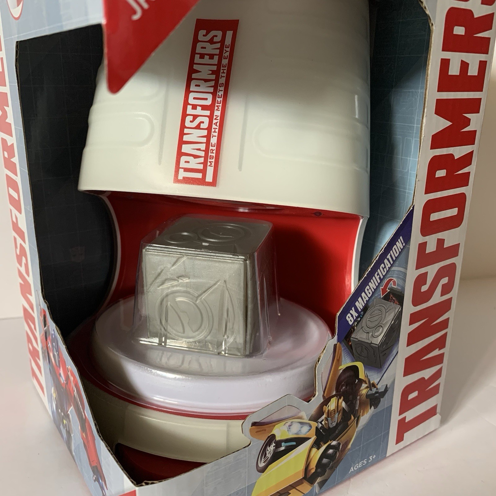 Transformers Jr. Lighted Microscope 8X Magnification NEW