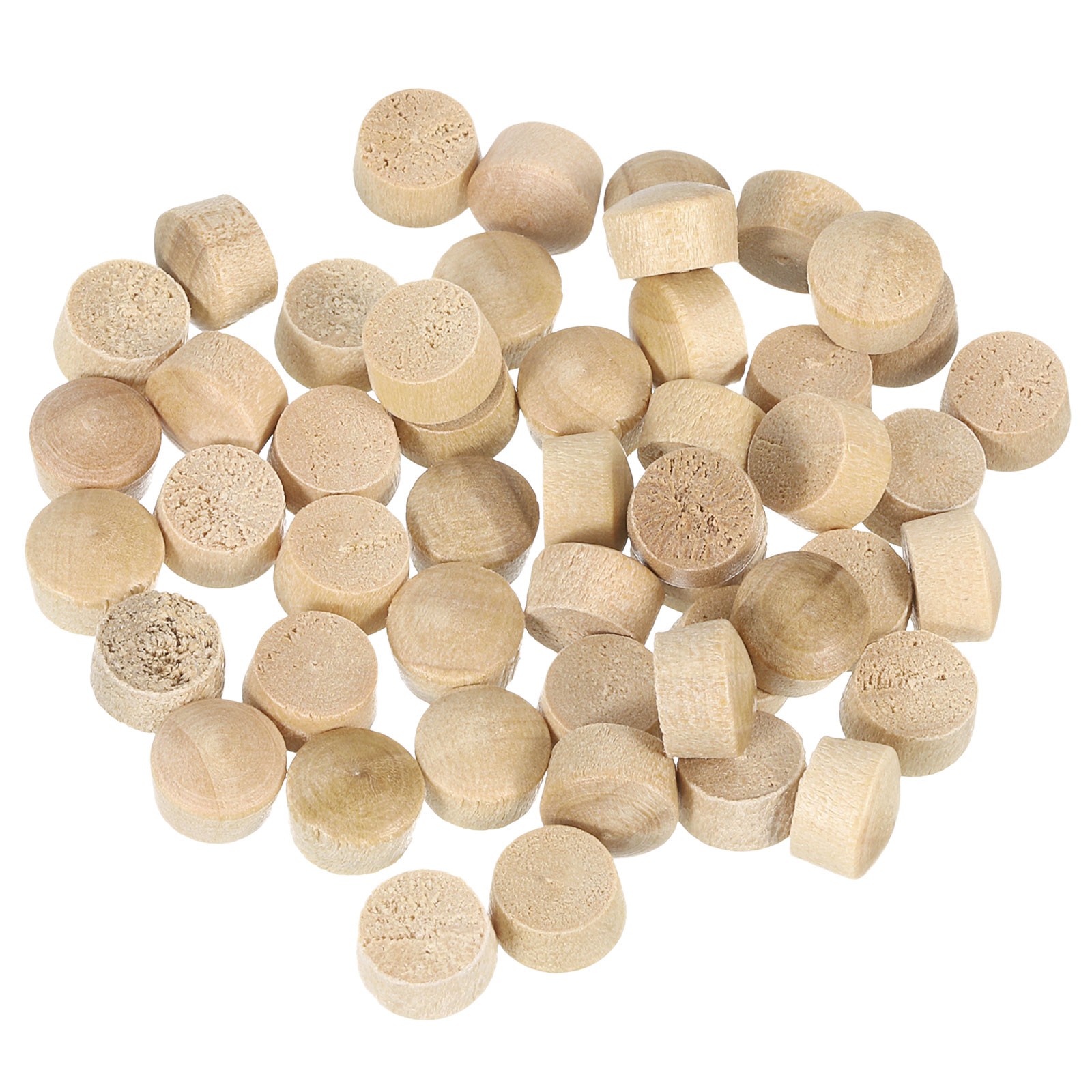 Pocket Hole Plugs, 100Pcs 5/16 Inch - Round Head Wood Plugs for Screw Holes