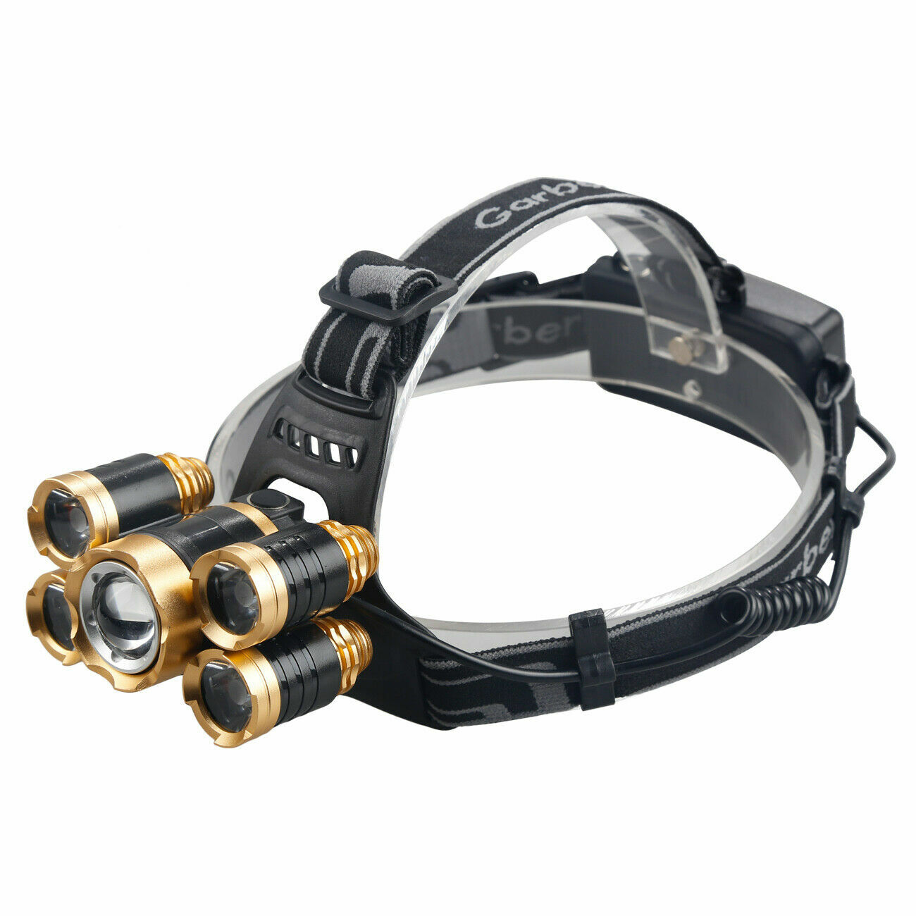 Super Bright 5X  Headlamp Rechargeable Head Light Flashlight Torch Lamp USA