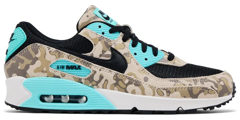 [IF1721-100] MENS NIKE AIR MAX 90 PREMIUM 'AURORA GREEN CAMO'