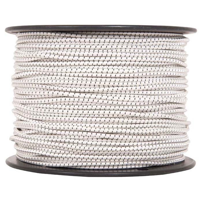 Liberty Mountain 1/8" x 500' White Shock Cord - Heavy-Duty Tent Repair &