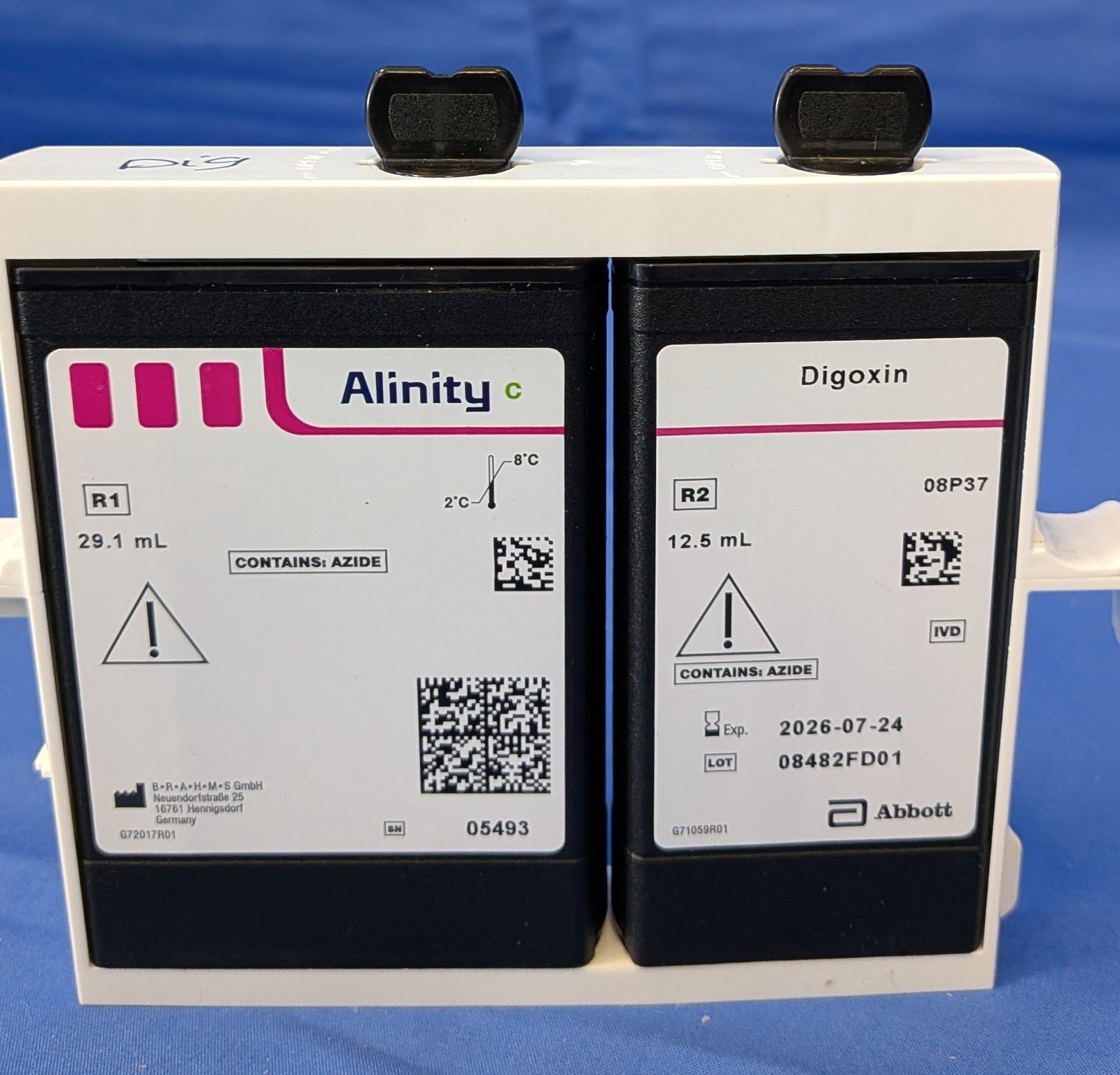 Abbott Alinity c-Series Digoxin (partial) P/N# 08P3720