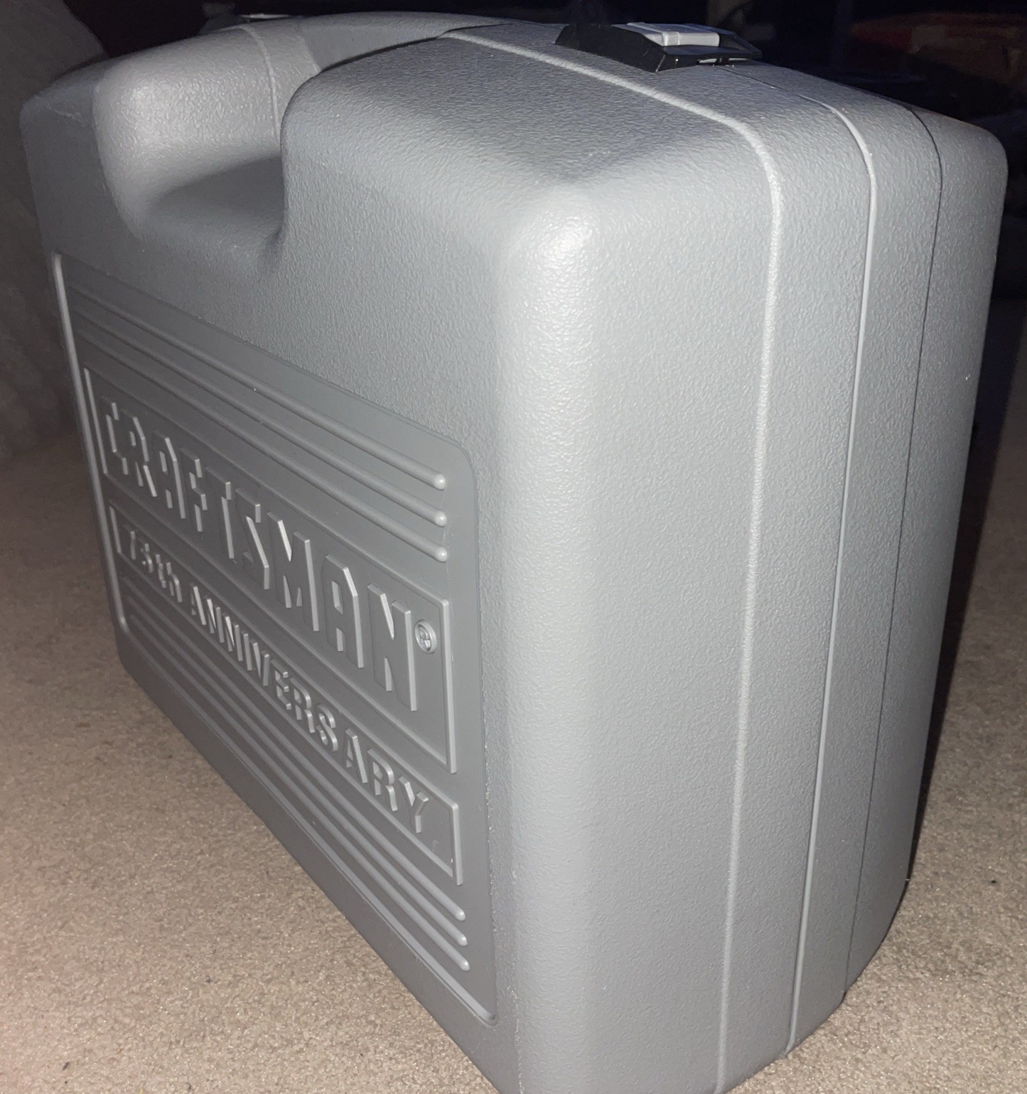 Craftsman 75th Anniversary Power Tool Set in Deep Hard Shell Case IN EUC