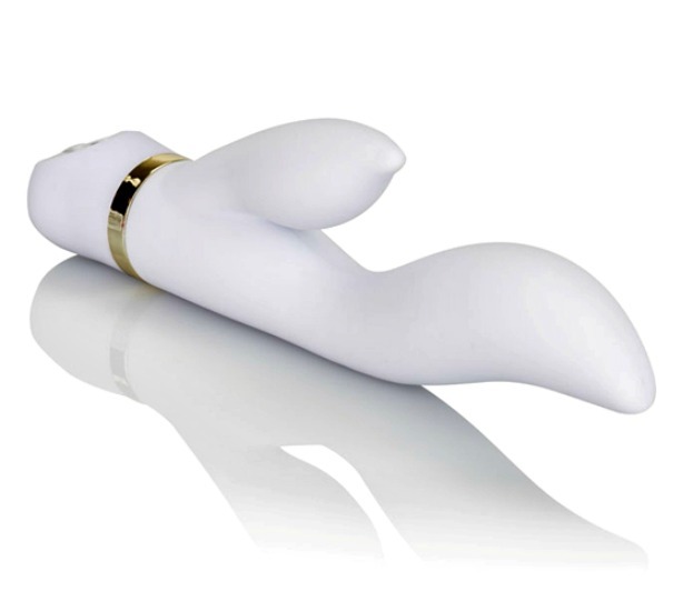SPELLBOUND WAVE DUAL MOTORS SENSUALLY CURVED SOFT SILICONE WATERPROOF VIBRATOR