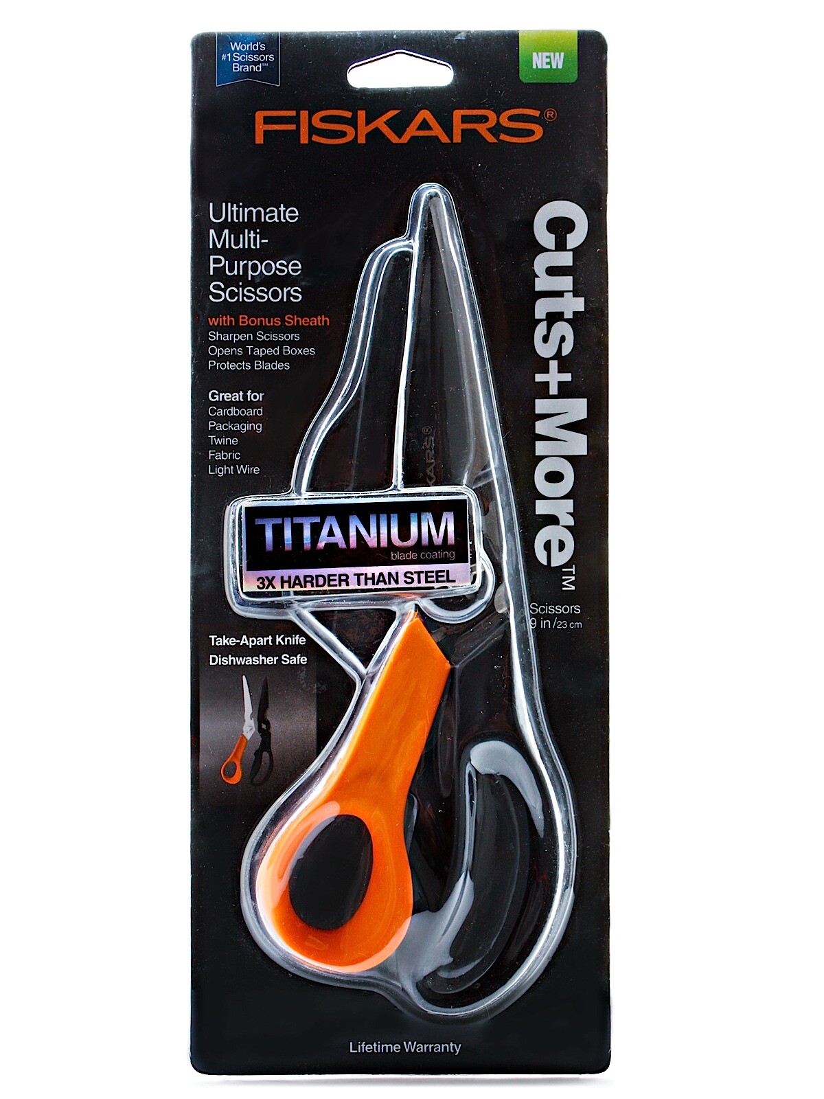Fiskars Cuts + More 9 in. Scissors - 9 in.