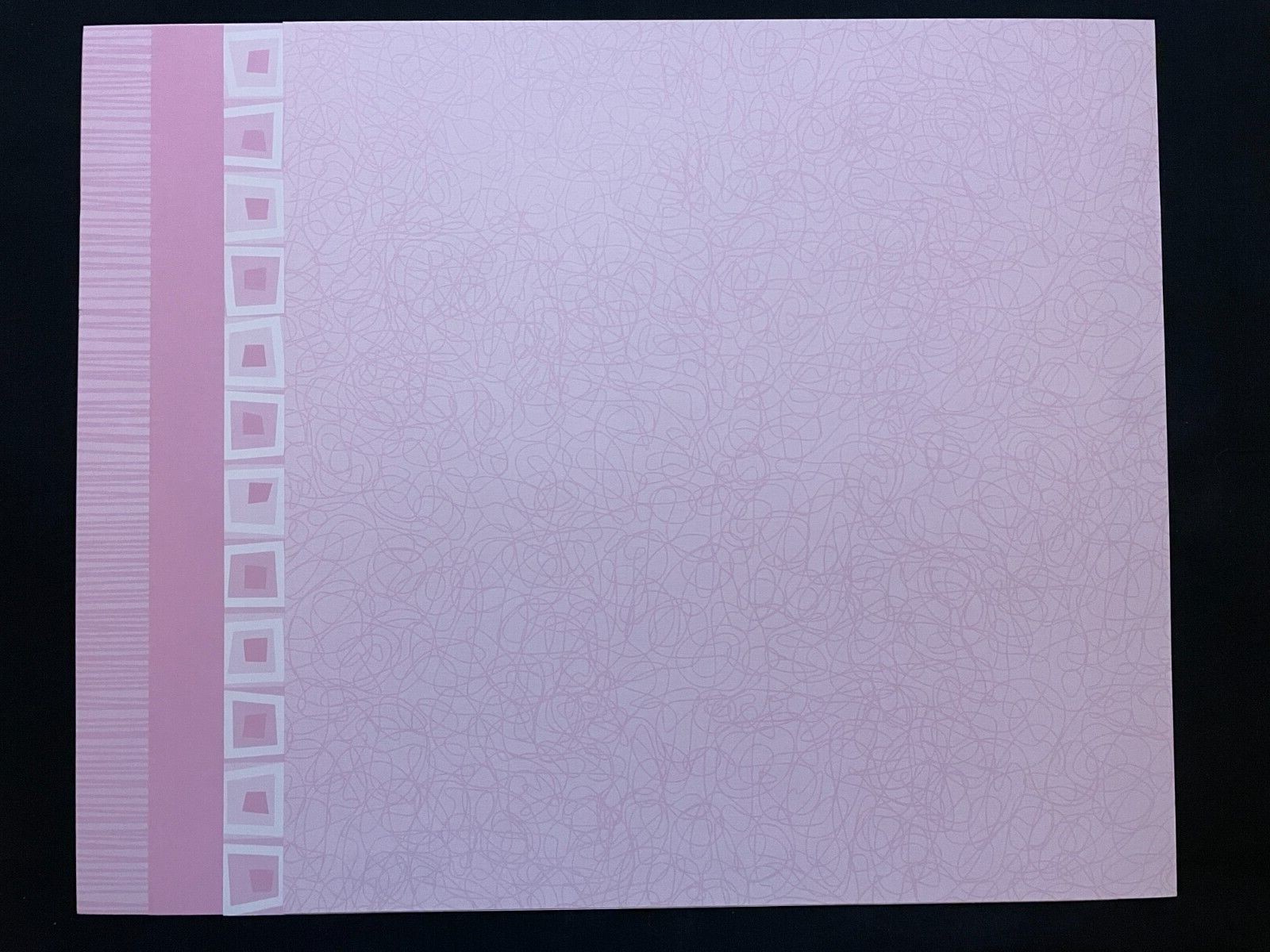 K I MEMORIES "LIPSTICK" 12X12 SINGLE-SIDED PAPERS