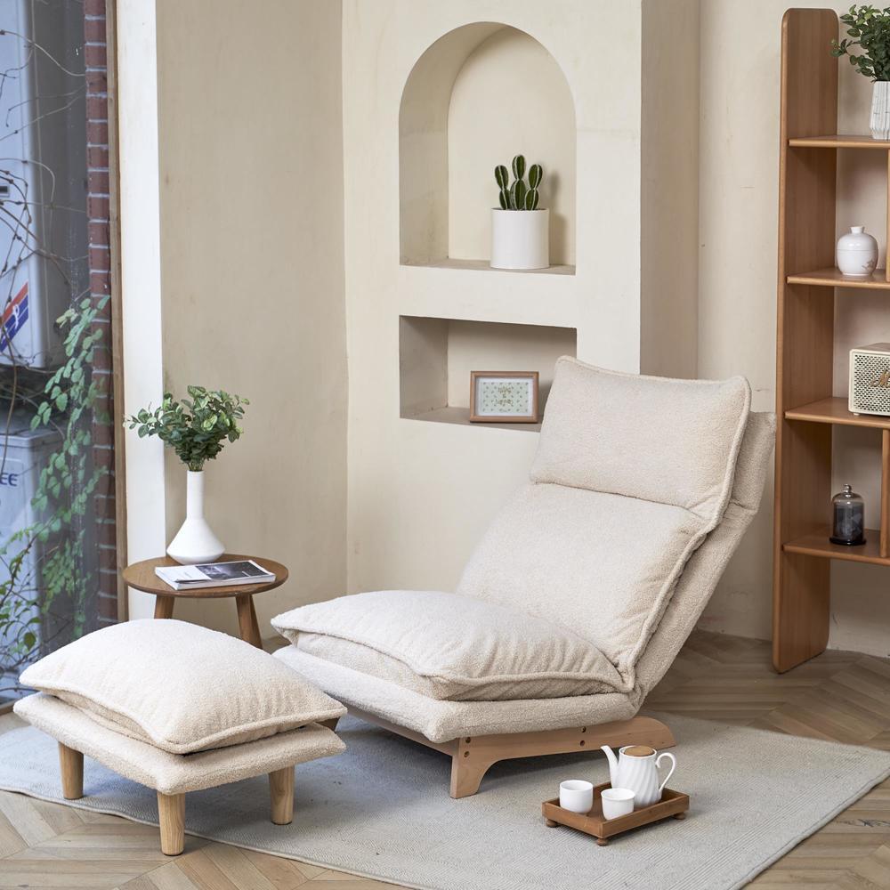 Sturdy and Durable Lazy sofa balcony leisure chair foldable reclining chair