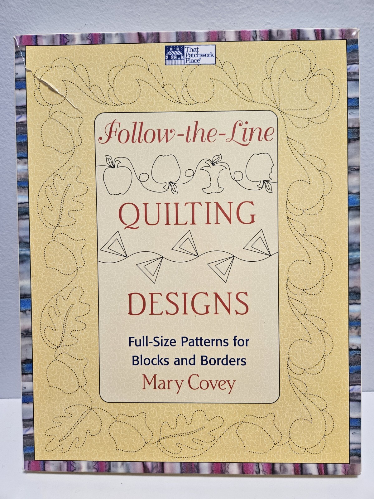 Follow-the-Line Quilting Designs : Full-Size Patterns for Blocks and Borders