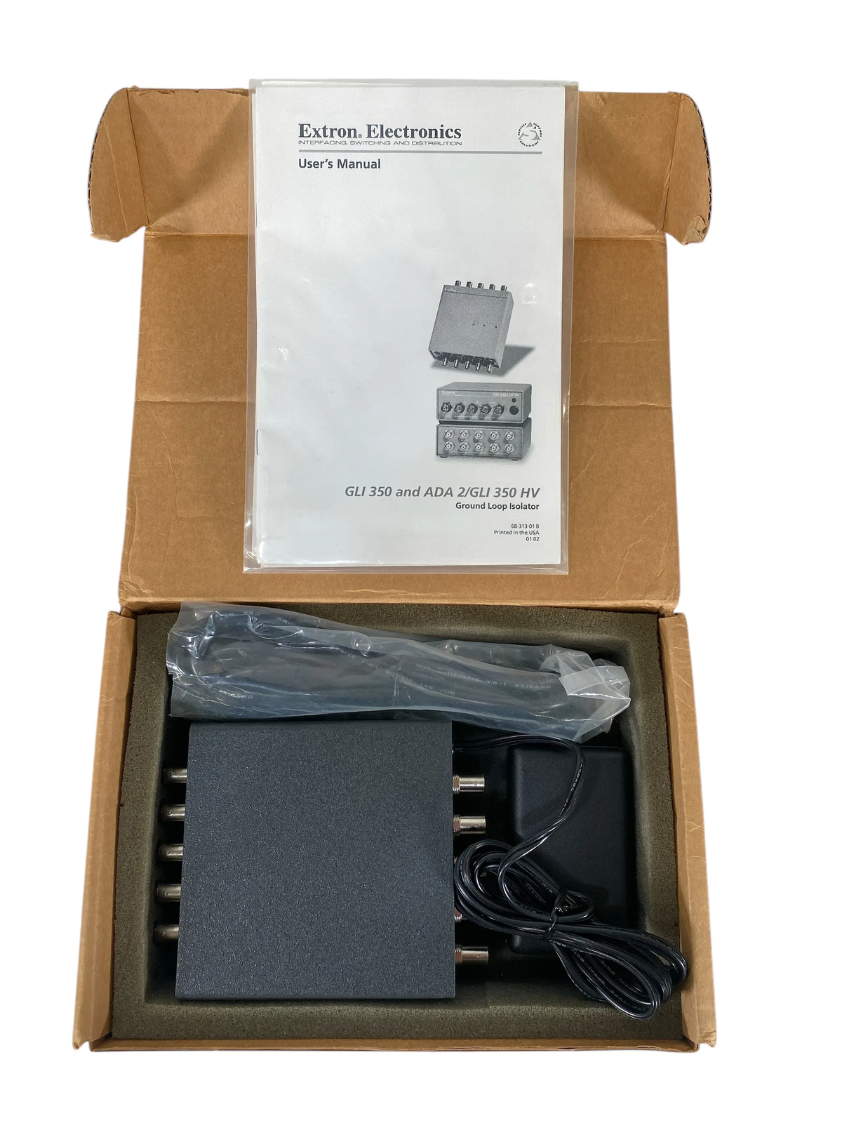 Extron Electronics 60-223-02 GLI 350 RGB Ground Loop Isolator **New-Open Box**